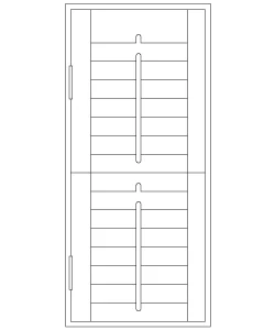 Tier-on-Tier Shutters